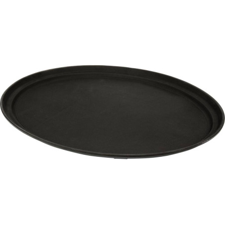 YATO GASTRO Tava servire ovala neagra, 590x490 mm
