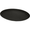 YATO GASTRO Tava servire ovala neagra, 590x490 mm