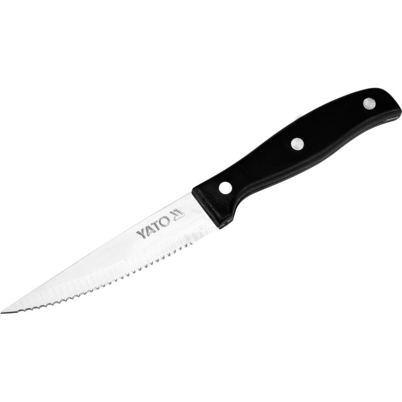 YATO GASTRO Cutit pentru friptura cu maner negru