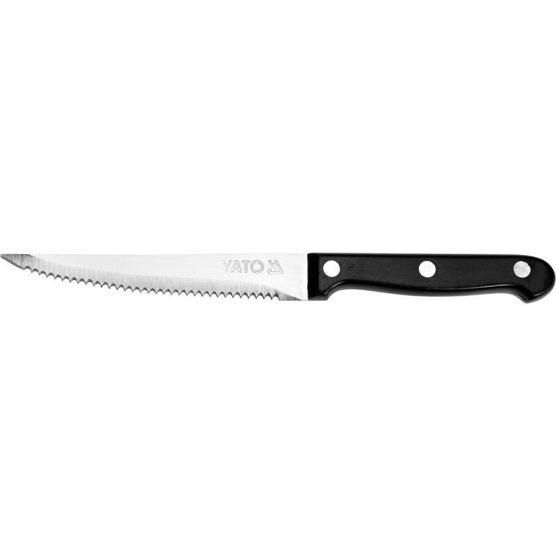YATO GASTRO Cutit pentru friptura cu maner negru