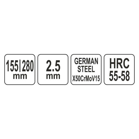 YATO GASTRO Cutit pentru dezosat 150 mm