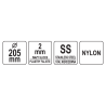 YATO GASTRO Lama de inlocuire 2 mm, legume felie, pentru YG-03100