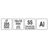 YATO GASTRO Lama de inlocuire 10x10mm cartofi pai pentru YG-03100