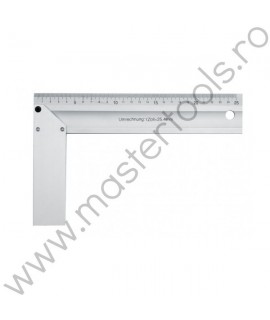 18362 VOREL Echer aluminiu pentru tamplarie, dimensiune 350 mm