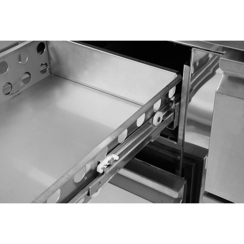 YATO GASTRO Masa de racire 220 l cu 4 sertare