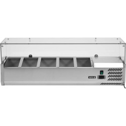 YATO GASTRO Vitrina frigorifica suspendata 5x1/4 GN