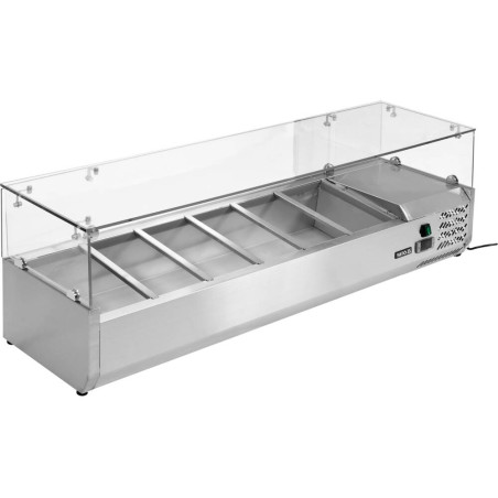 YATO GASTRO Vitrina frigorifica suspendata 6x1/3 GN