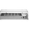 YATO GASTRO Vitrina frigorifica suspendata 6x1/3 GN