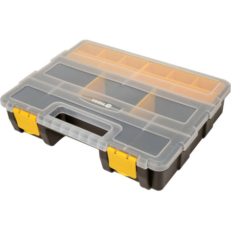 VOREL Set 4 cutii organizatoare din plastic