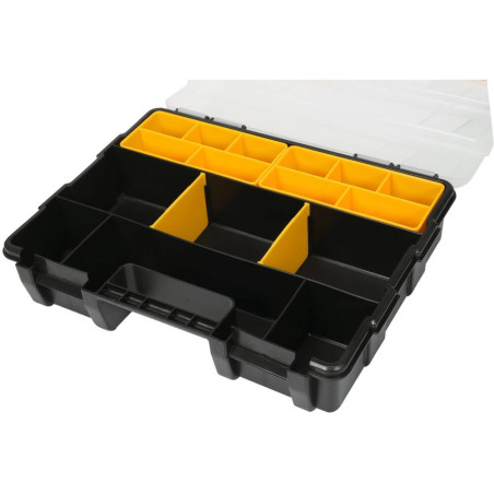 VOREL Set 4 cutii organizatoare din plastic