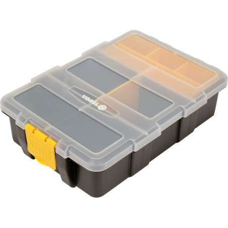 VOREL Set 4 cutii organizatoare din plastic