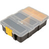 VOREL Set 4 cutii organizatoare din plastic