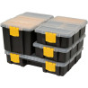 VOREL Set 4 cutii organizatoare din plastic