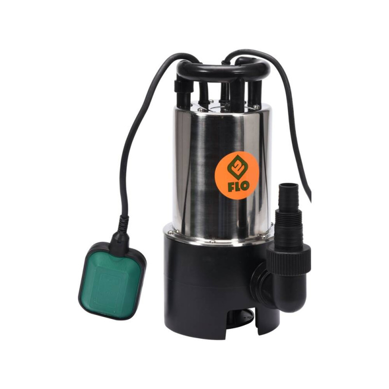 FLO Pompa submersibila pentru apa murdara, inox, 750W