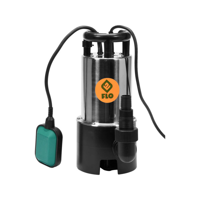 FLO Pompa submersibila pentru apa murdara, inox, 750W