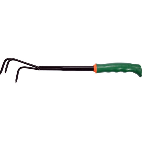 FLO Cultivator cu 3 gheare, maner cauciuc