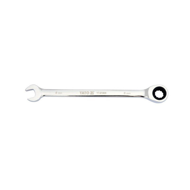 YATO Cheie combinata cu clichet 8 mm