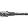 YATO Adaptor hexagonal 1/4 pentru tubulare 1/2'', 70mm, CrV