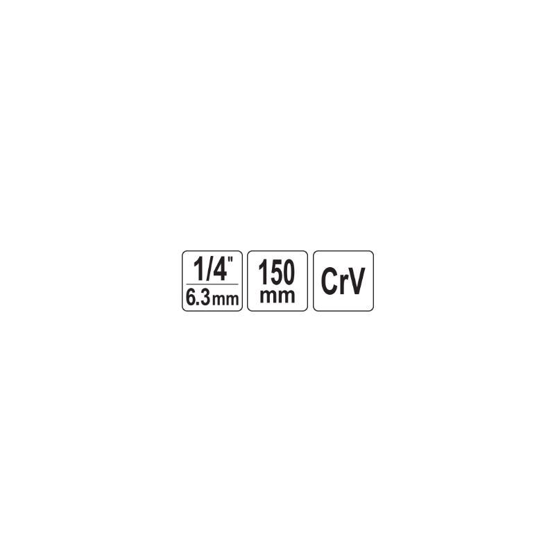YATO Adaptor biti, magnetic 1/4" x 150mm