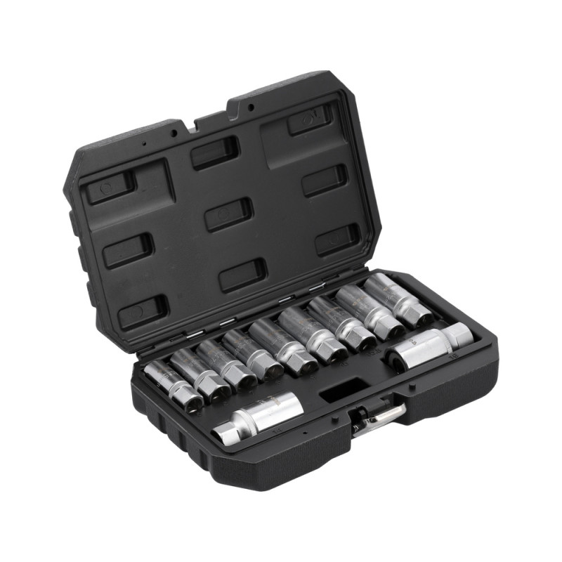 YATO Set dispozitive demontare suruburi rupte, 11 piese
