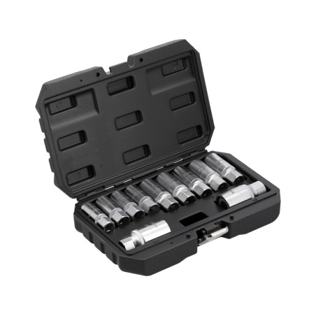 YATO Set dispozitive demontare suruburi rupte, 11 piese