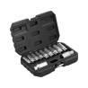 YATO Set dispozitive demontare suruburi rupte, 11 piese