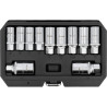 YATO Set dispozitive demontare suruburi rupte, 11 piese