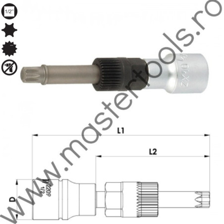 UNIOR Cheie combinata pentru alternator, TX50