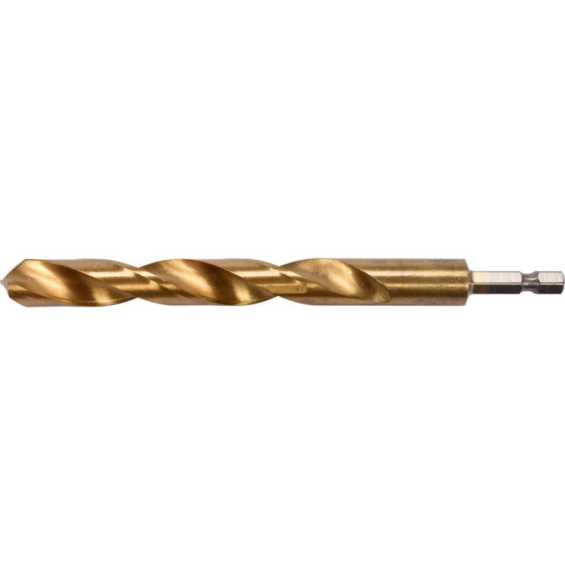 YATO Burghiu metal cu prindere hexagonala 1/4" HSS-TIN, diametru 13 mm