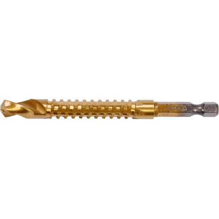 YATO Burghiu freza pentru metal prindere hexagonala 1/4" HSS-TIN, 9 mm