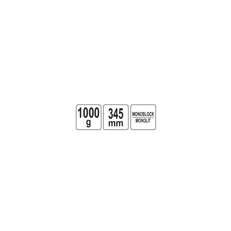 YATO Ciocan dulgher, 1000 g