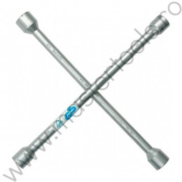 57000 VOREL Cheie in cruce pentru roti, 17-19-22 mm si 13/16"