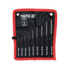 YATO Set 9 punctatoare, CrV