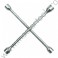 57010 VOREL Cheie in cruce pentru roti, 17-19-21 mm si 1/2"