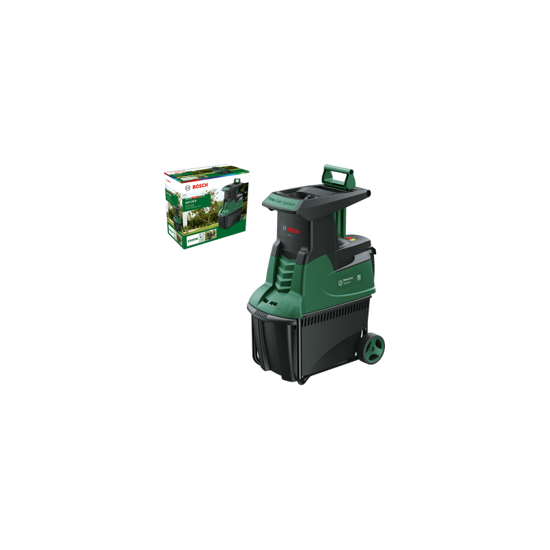 BOSCH AXT 25 D Tocator crengi si resturi vegetale 2500 W, 40 mm,  53 l