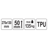 YATO Perna pentru ridicare, 270 x 130 mm, max. 135 kg