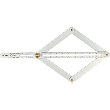 YATO Echer reglabil din aluminiu, lungime 380 mm