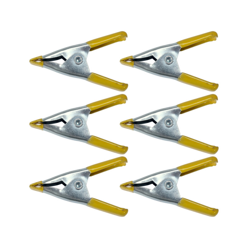VOREL Set 6 cleme arc, lungime 50 mm