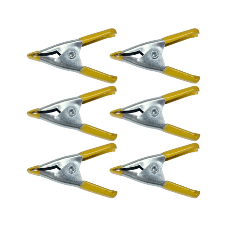 VOREL Set 6 cleme arc, lungime 50 mm