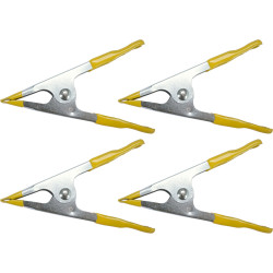 VOREL Set 4 cleme arc, lungime 100 mm