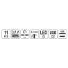 STHOR Mini freza cu acumulator Li-Ion 3.6 V 600mAh cu accesorii