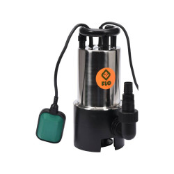 FLO Pompa submersibila de drenaj, apa murdara, 900 W, 7 m, 266.6 l/min