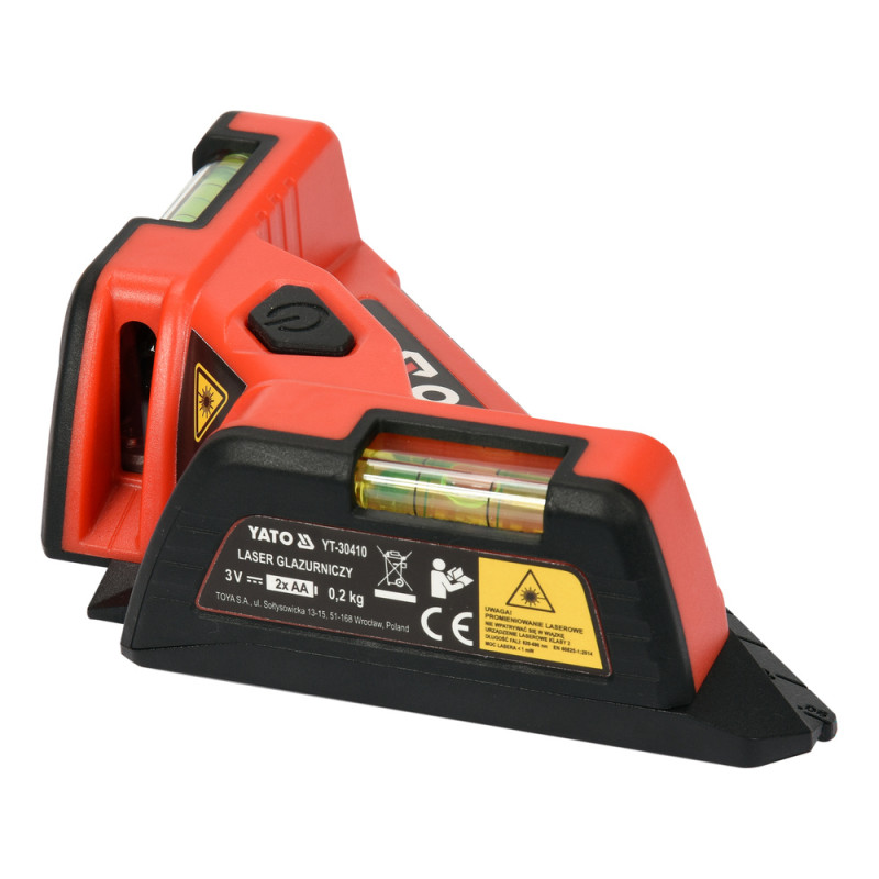 YATO Nivela laser cu linii , 10 m, 2 linii laser, fascicul rosu