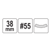 YATO Dalta semirotunda pentru lemn, latime 38mm