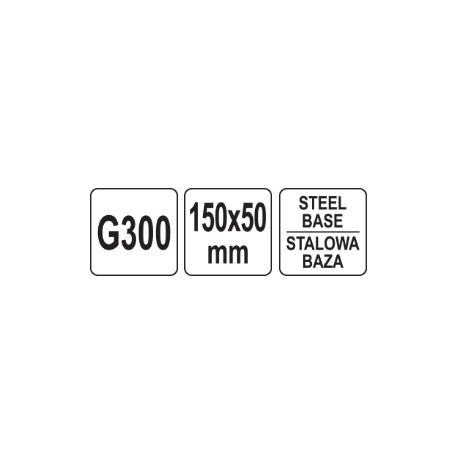 YATO Piatra diamantata pentru ascutit, granulatie 400, 150 x 50 x 4 mm