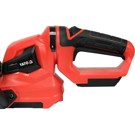 YATO Masina de tuns gard viu compatibila cu acumulator Li-Ion 18 V, lungime lama 55 cm