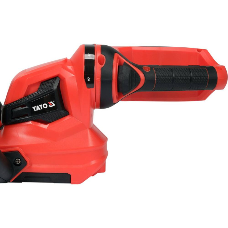 YATO Masina de tuns gard viu compatibila cu acumulator Li-Ion 18 V, lungime lama 55 cm