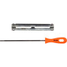 YATO Pila pentru ascutit lant drujba cu maner si suport, 4.5x250 mm