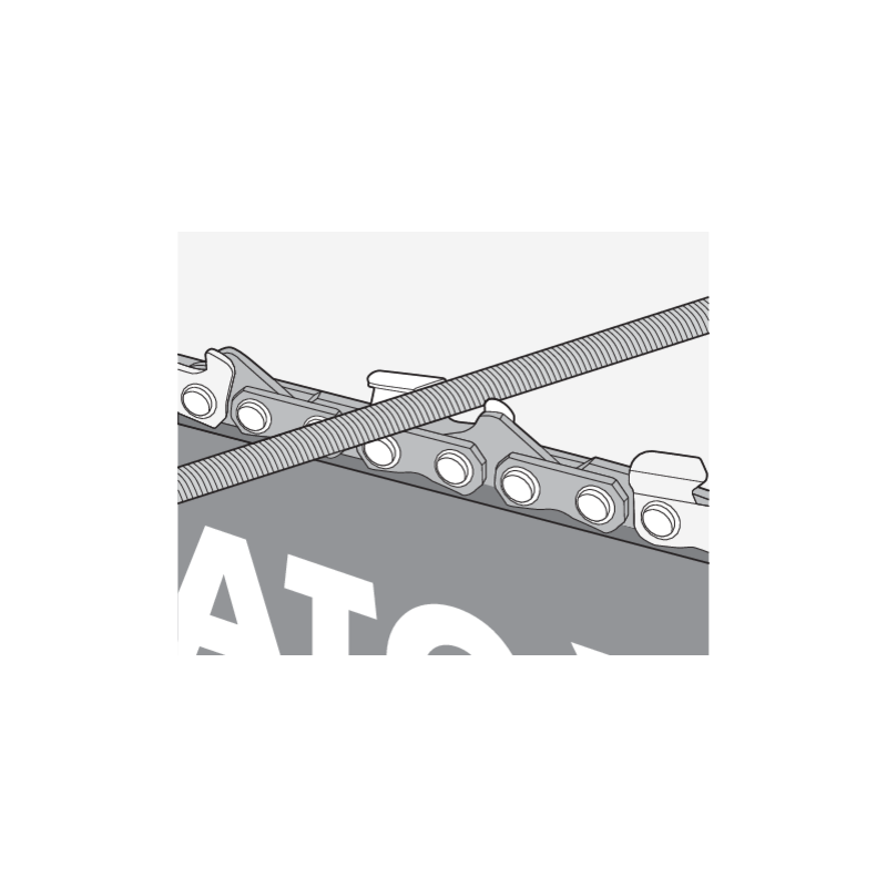YATO Pila pentru ascutit lant drujba cu maner si suport, 4.5x250 mm