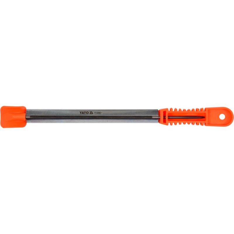 YATO Pila pentru ascutit lant drujba cu maner si suport, 4.8x250 mm